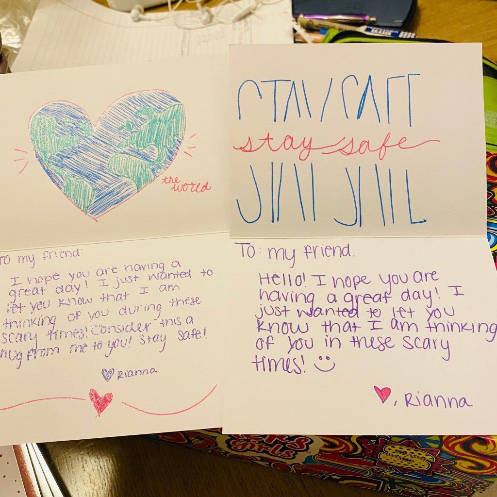 meals on wheels inspirational card